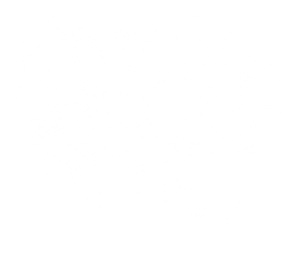 A smiling person walks away from a raging fire holding a cardboard box, also on fire