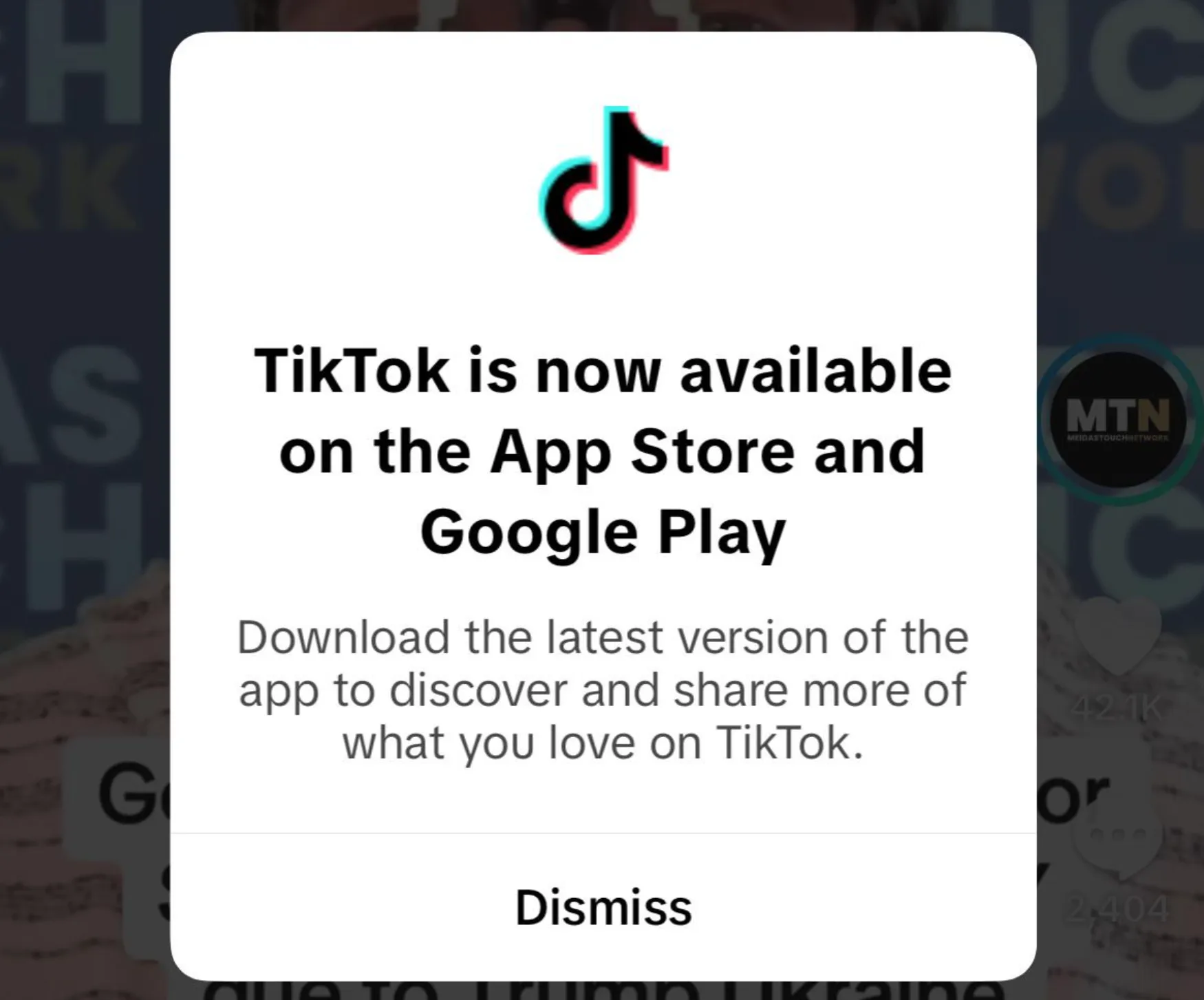 TikTok is now available on the App Store and Google Play